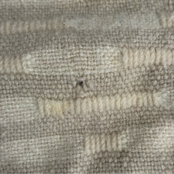 Pendleton Wool Blanket with Cream Texture Vintage - Picture 4 of 9